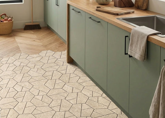 Carrelage hexagonal : réussir une transition de sol originale et design