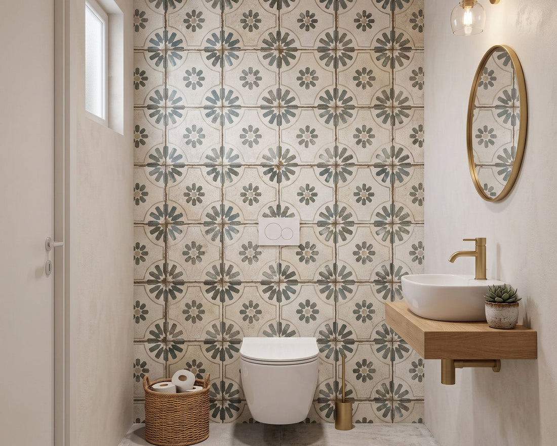 Carrelage mural WC