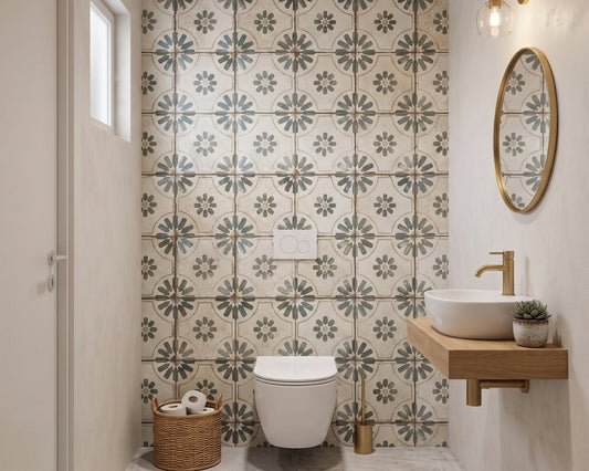 Carrelage mural WC