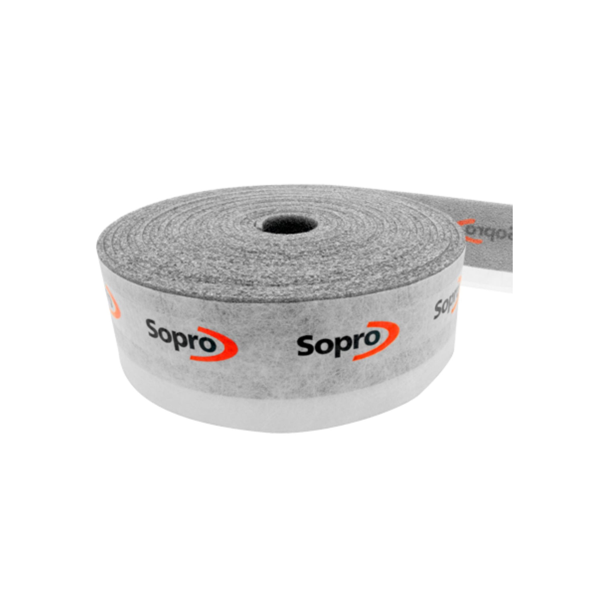 Bande périphérique isolante adhésive pour chape - L.20 m H.10 cm - Sopro ERS 961