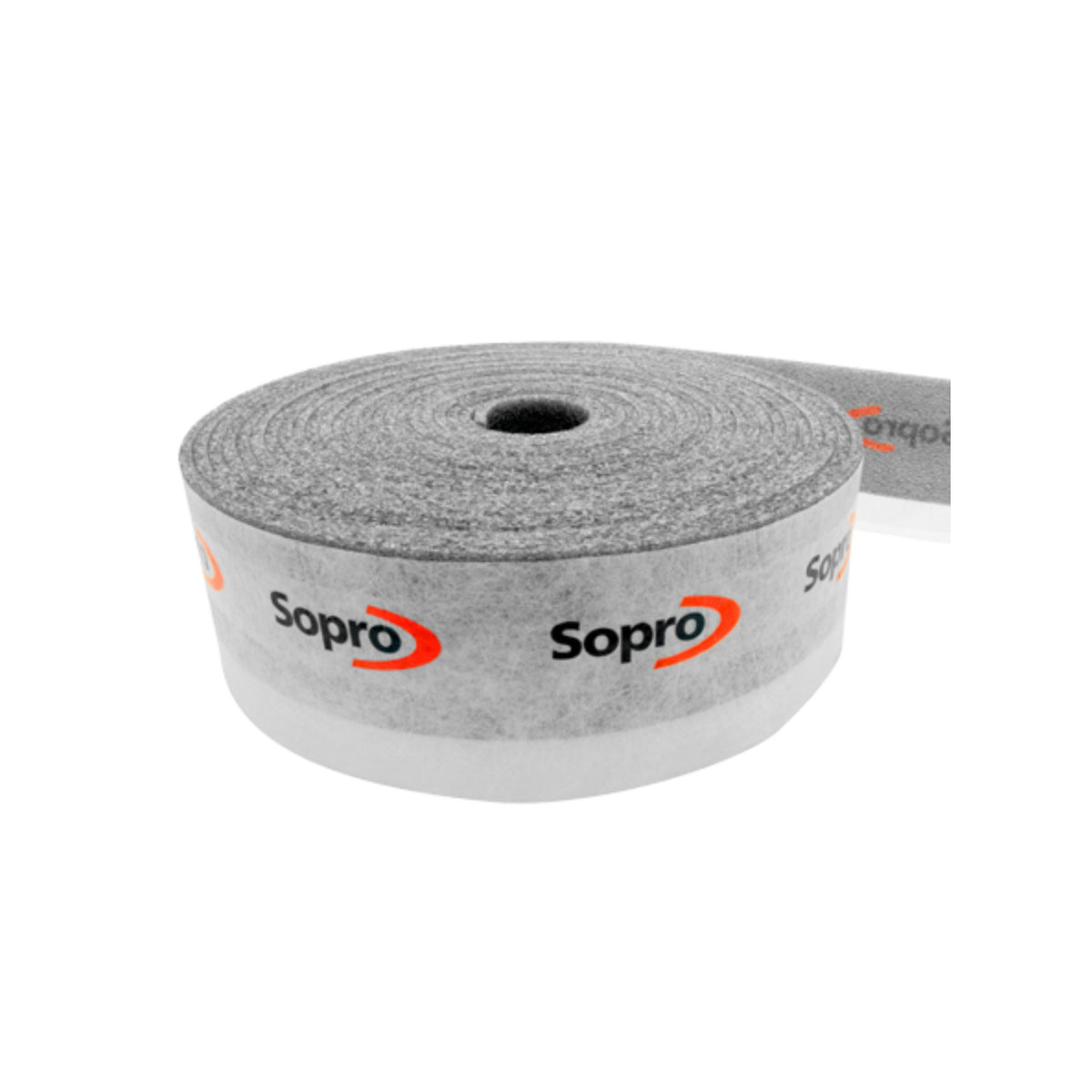 Bande périphérique isolante adhésive pour chape - L.20 m H.10 cm - Sopro ERS 961