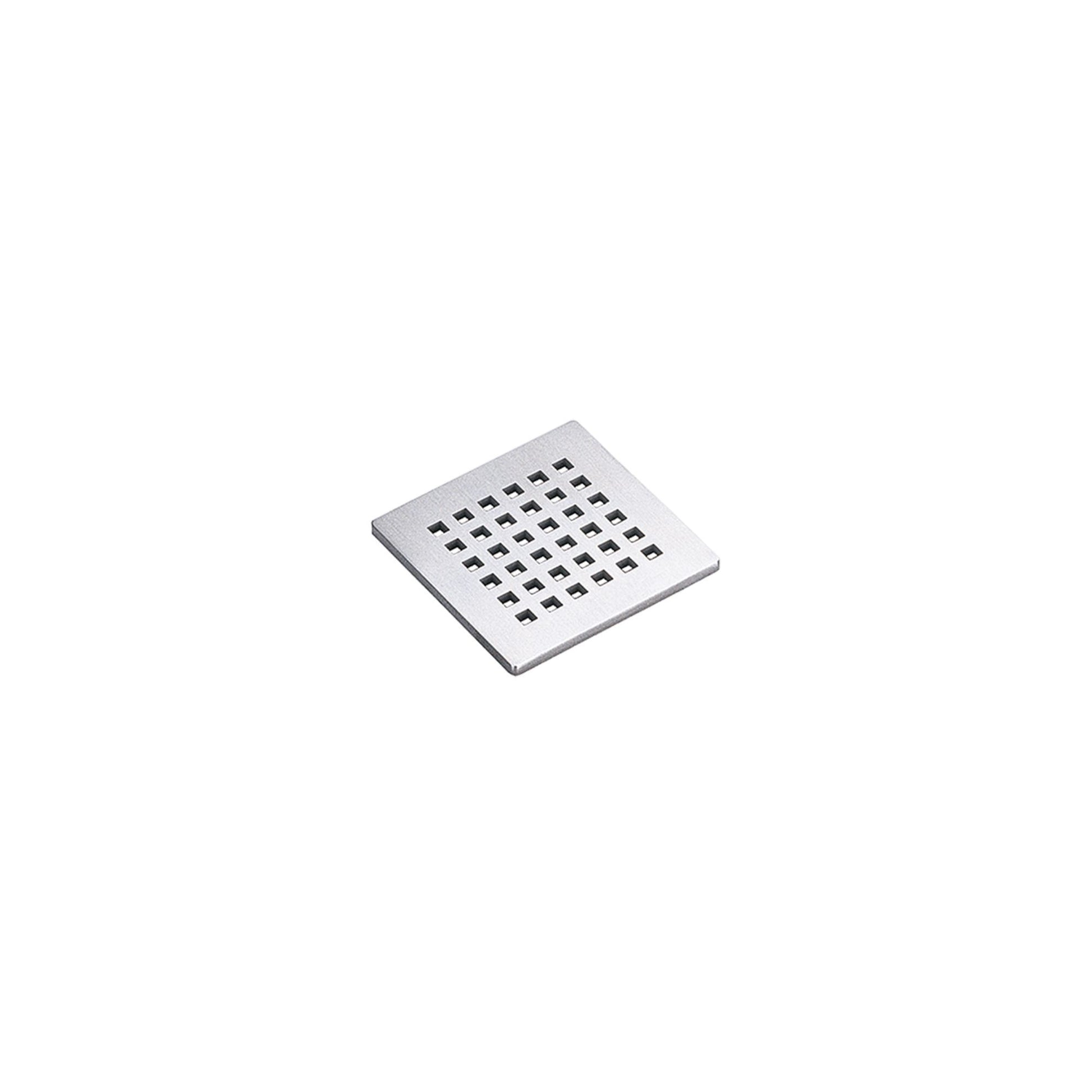 Grille motifs Carrés pour siphon écoulement en un point - Sopro