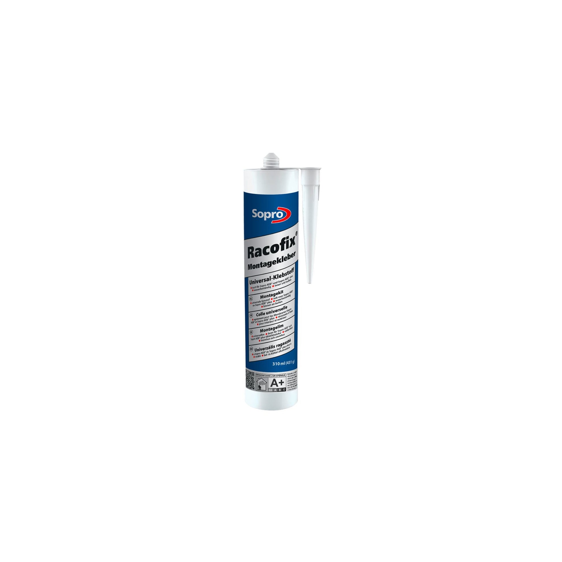 Colle-mastic étanche - Blanc - Sopro Racofix RMK 818 - 310 ml