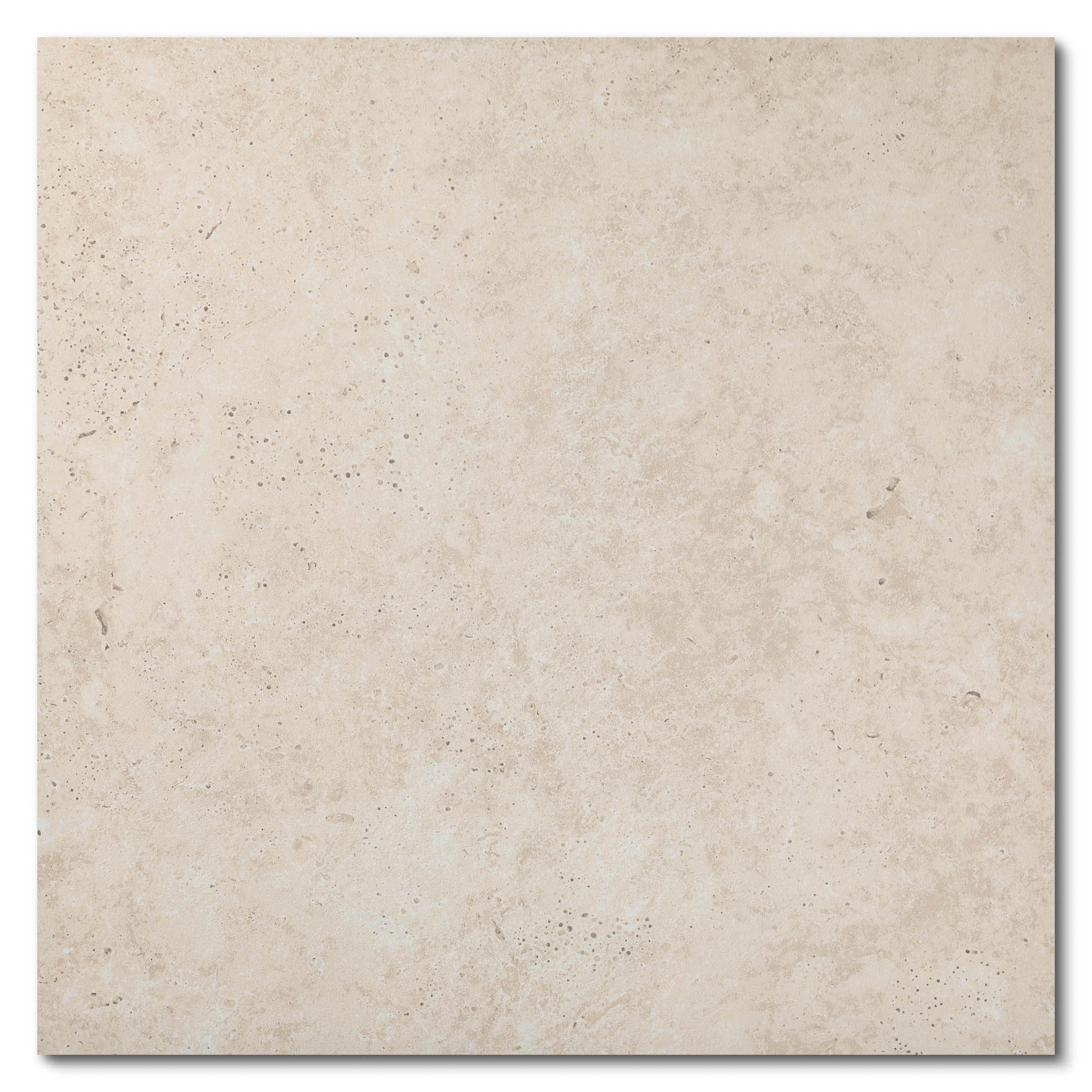 Carrelage effet Travertin Beige 60x60x2 cm Pietra - Sol extérieur