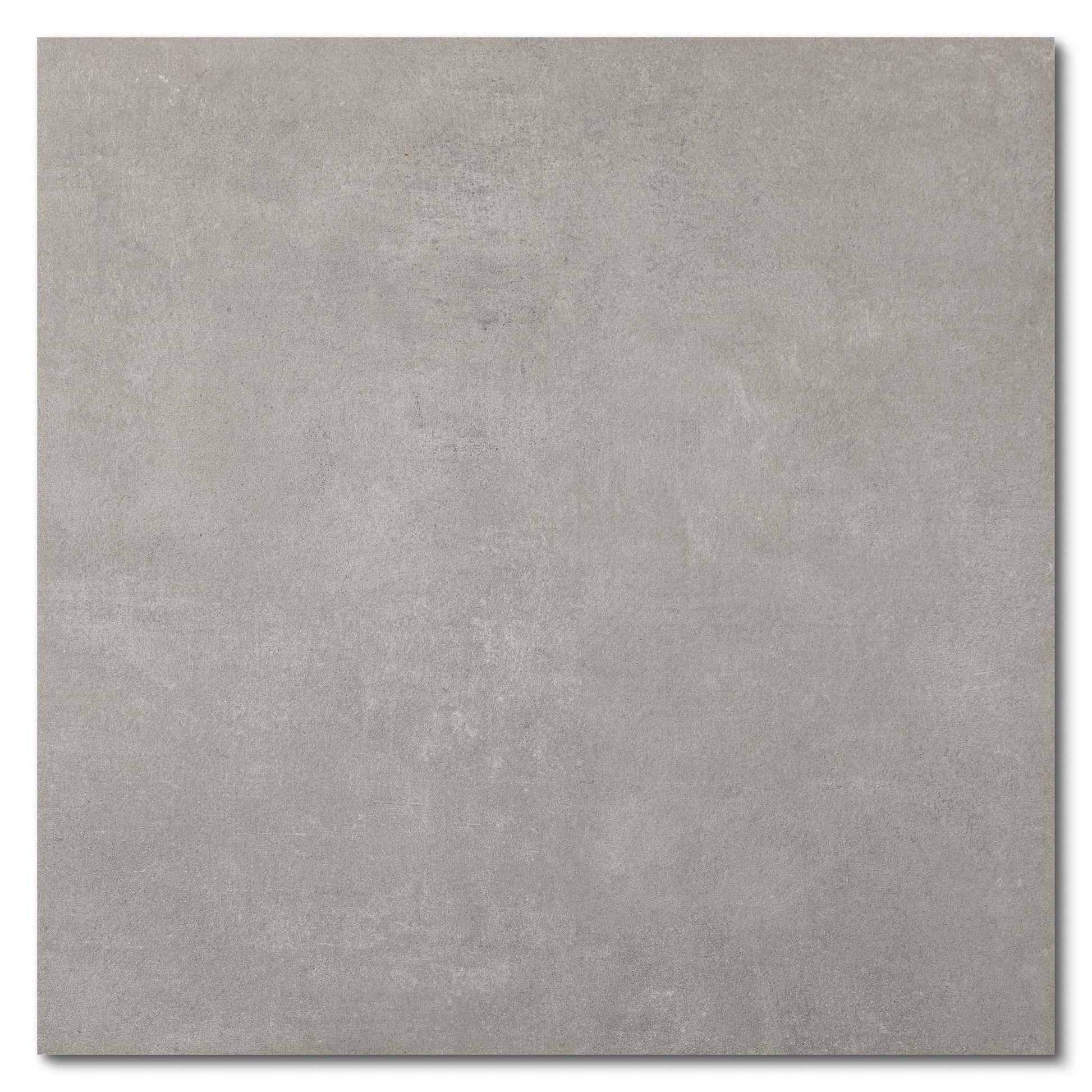 Carrelage effet Béton Gris 60x60x2 cm Cemento - Sol extérieur