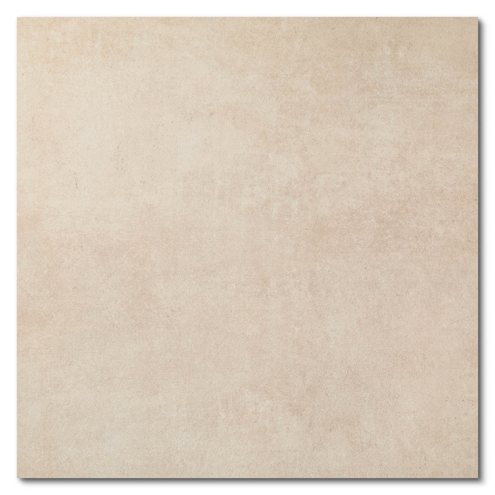 Carrelage effet Béton Beige 60x60x2 cm Cemento - Sol extérieur