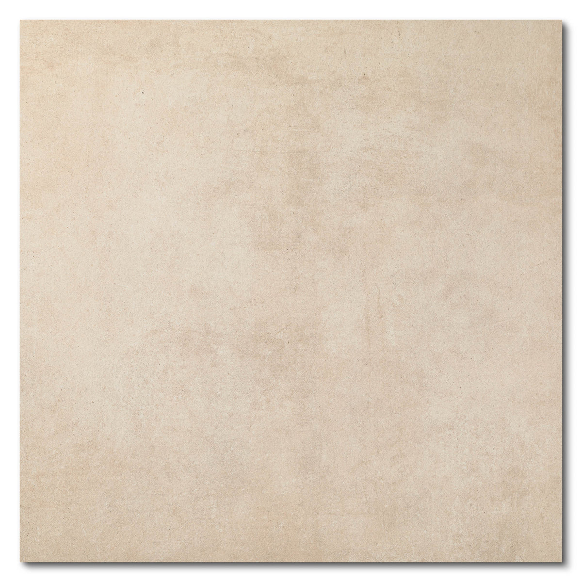 Carrelage effet Béton Beige 60x60x2 cm Cemento - Sol extérieur