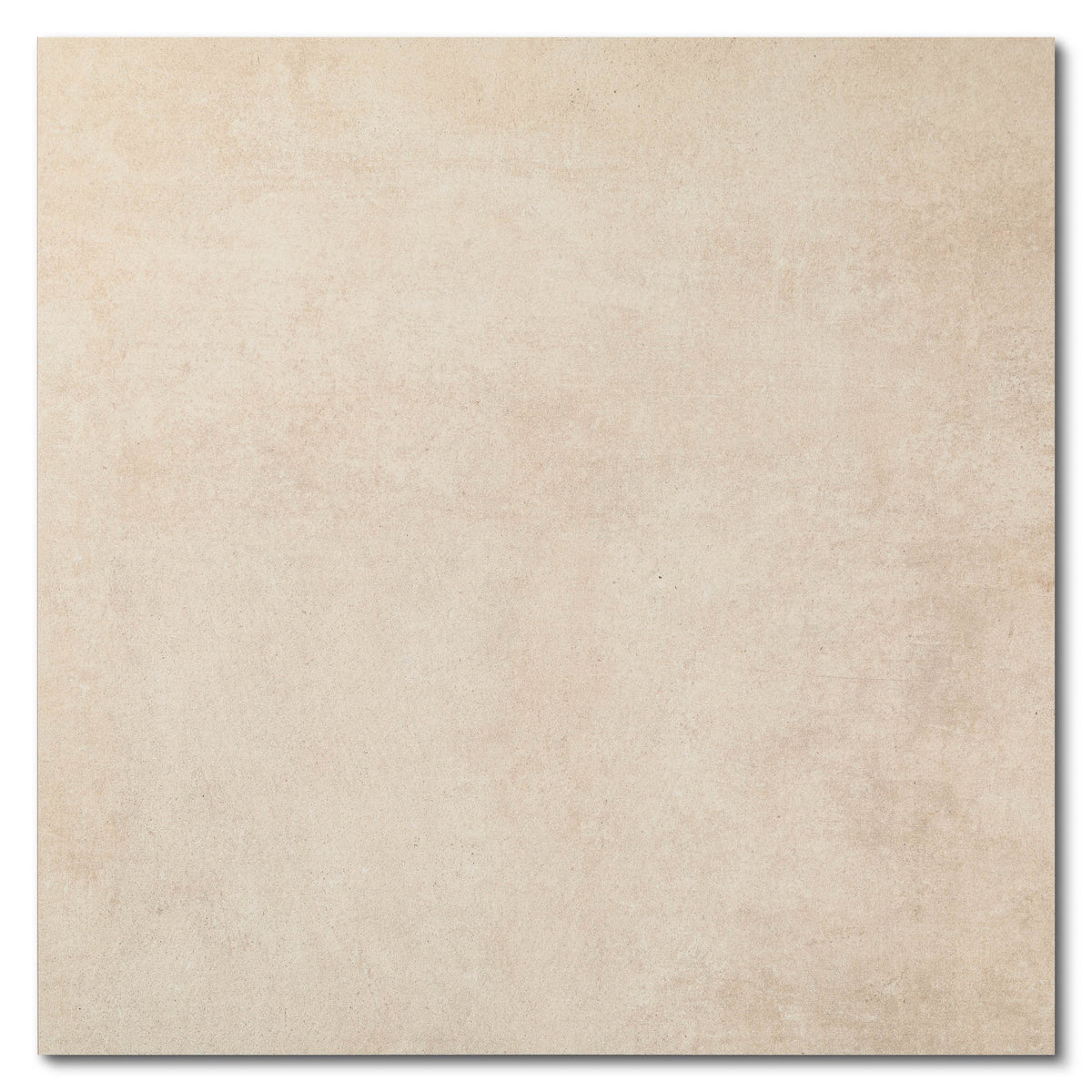 Carrelage effet Béton Beige 60x60x2 cm Cemento - Sol extérieur