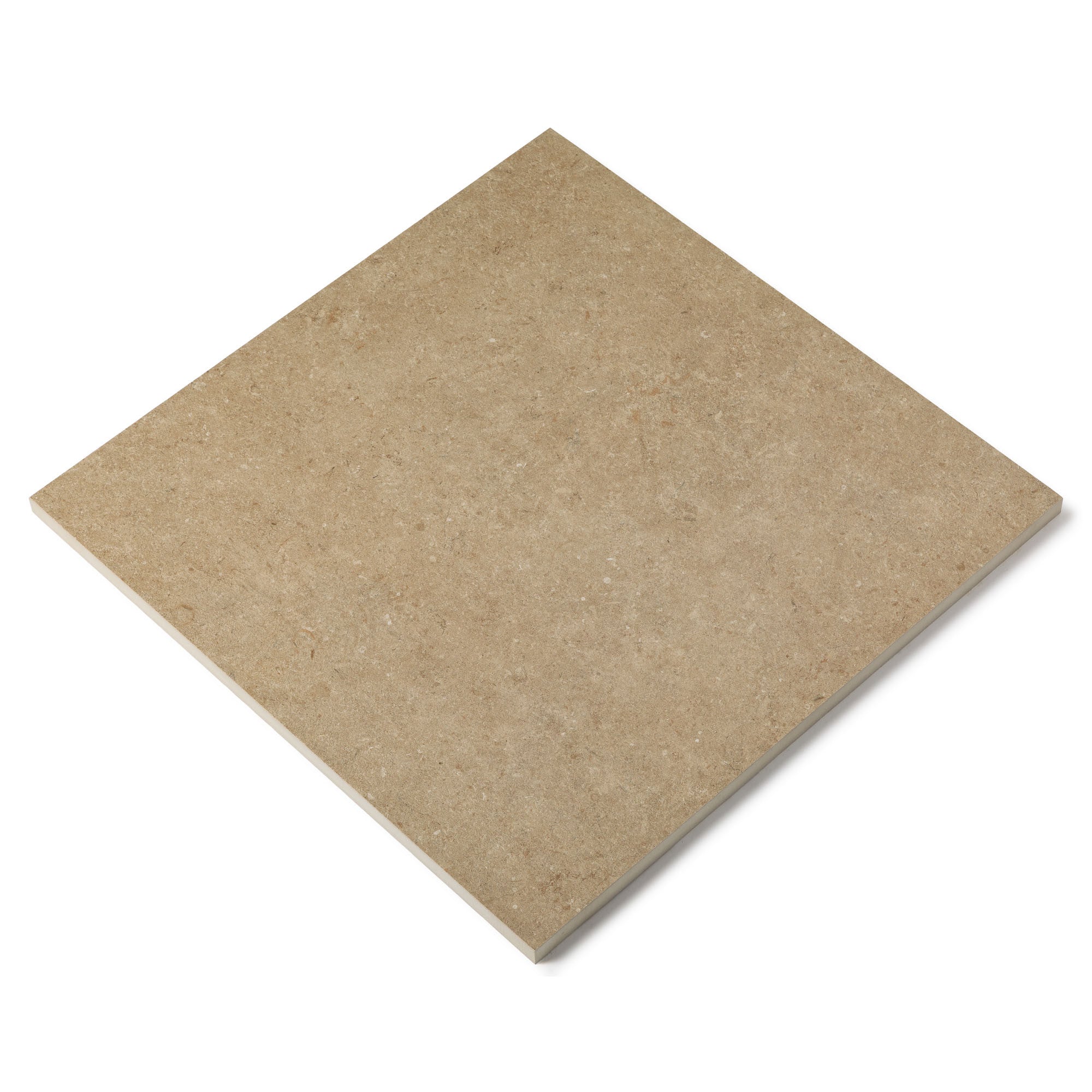 Carrelage effet Pierre Beige Cotto 60x60x2 cm Pietra - Sol extérieur