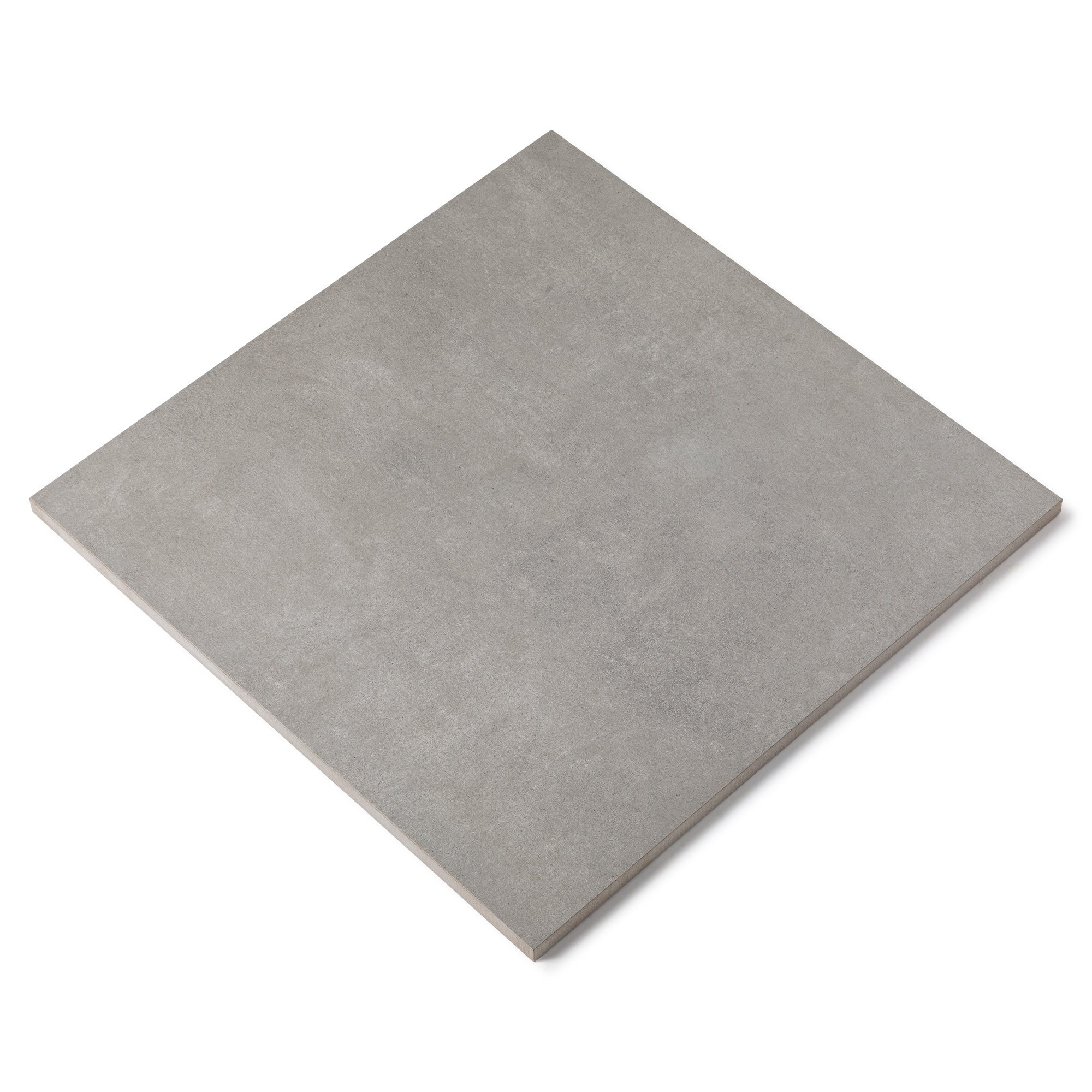 Carrelage effet Béton Gris 60x60x2 cm Cemento - Sol extérieur