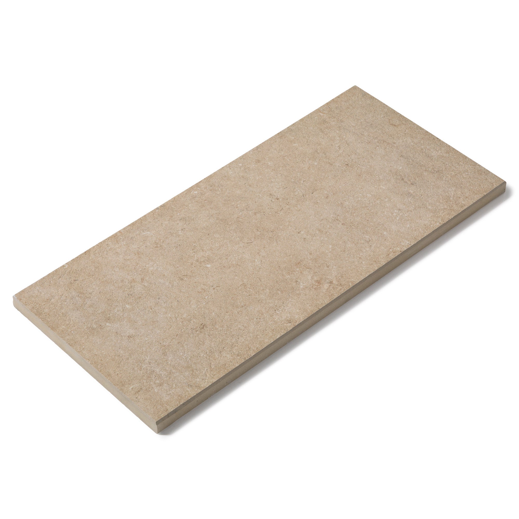 Margelle de piscine effet Pierre Beige Cotto 60x28x2 cm Bord Droit Pietra