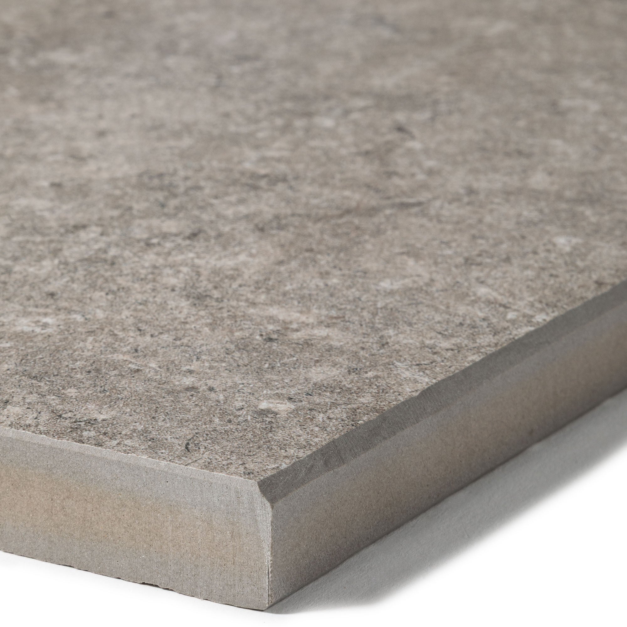 Margelle de piscine effet Pierre Gris Cotto 60x28x2 cm Bord Droit Pietra