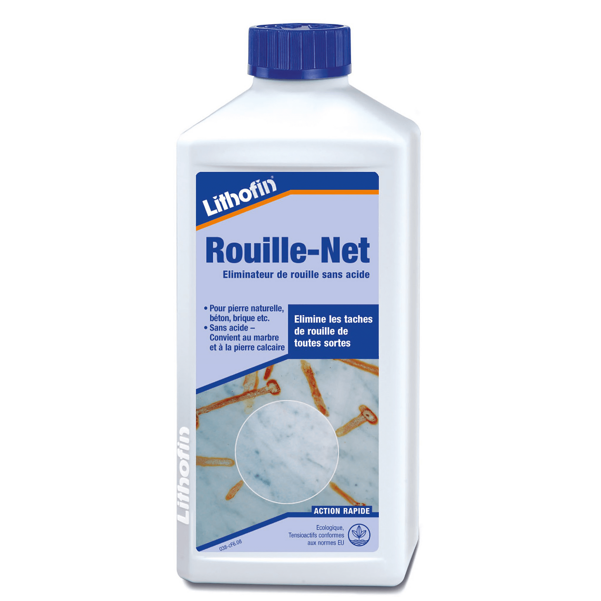 Lithofin Rouille-Net 500 ml - Détachant anti rouille