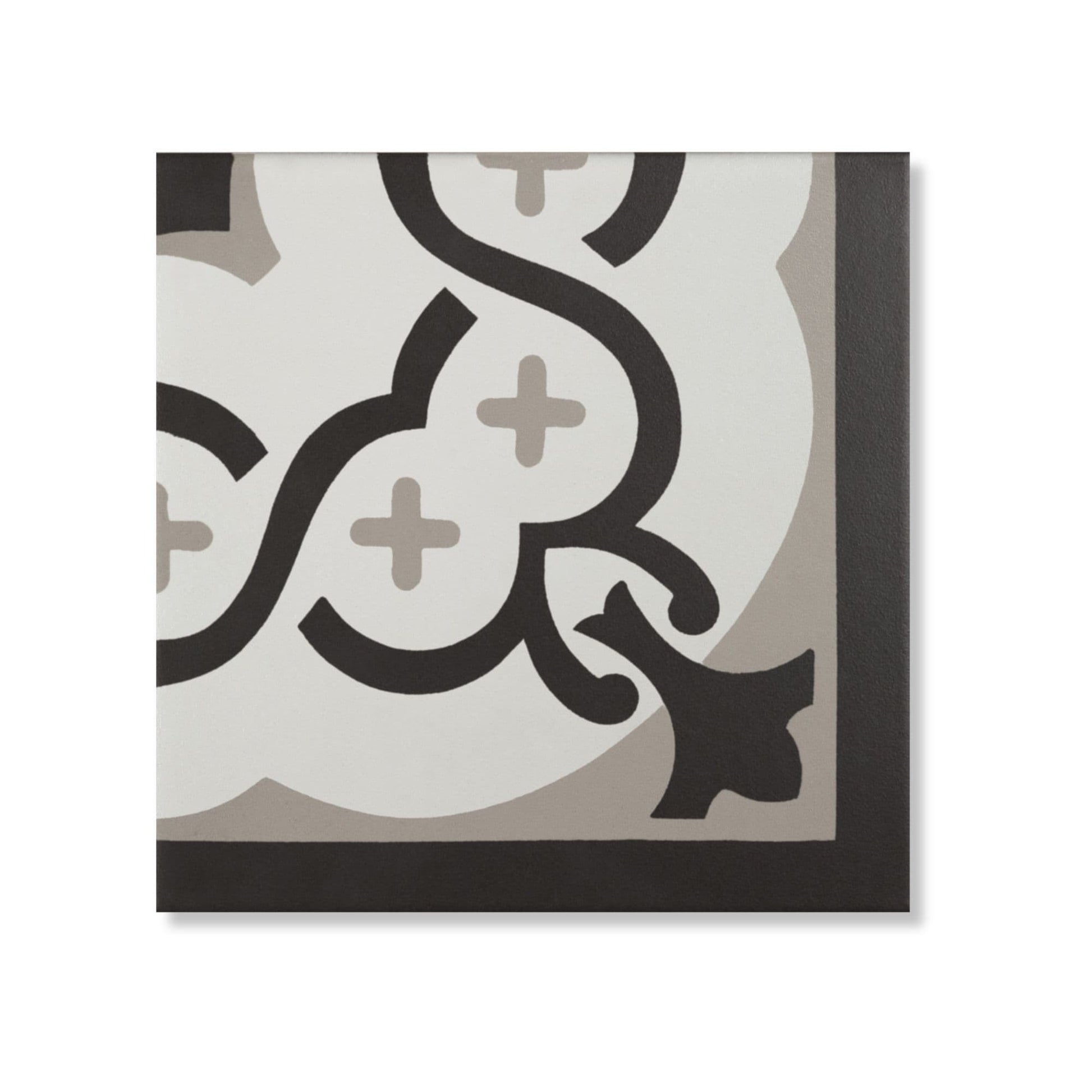 Carrelage effet Carreau ciment Saldes (angle) 20x20x1,1 cm Cemira - Sol et mur intérieur