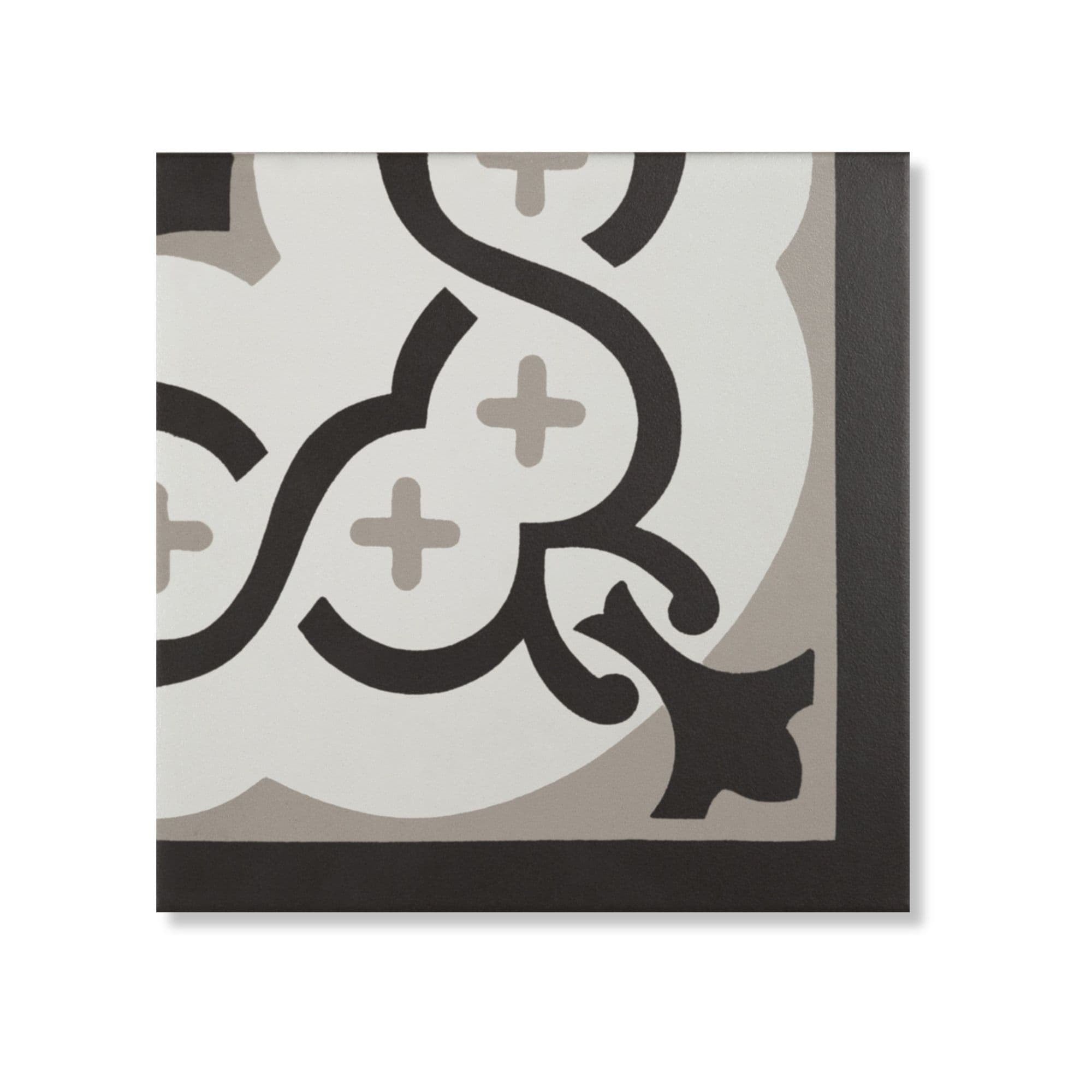 Carrelage effet Carreau ciment Saldes (angle) 20x20x1,1 cm Cemira - Sol et mur intérieur