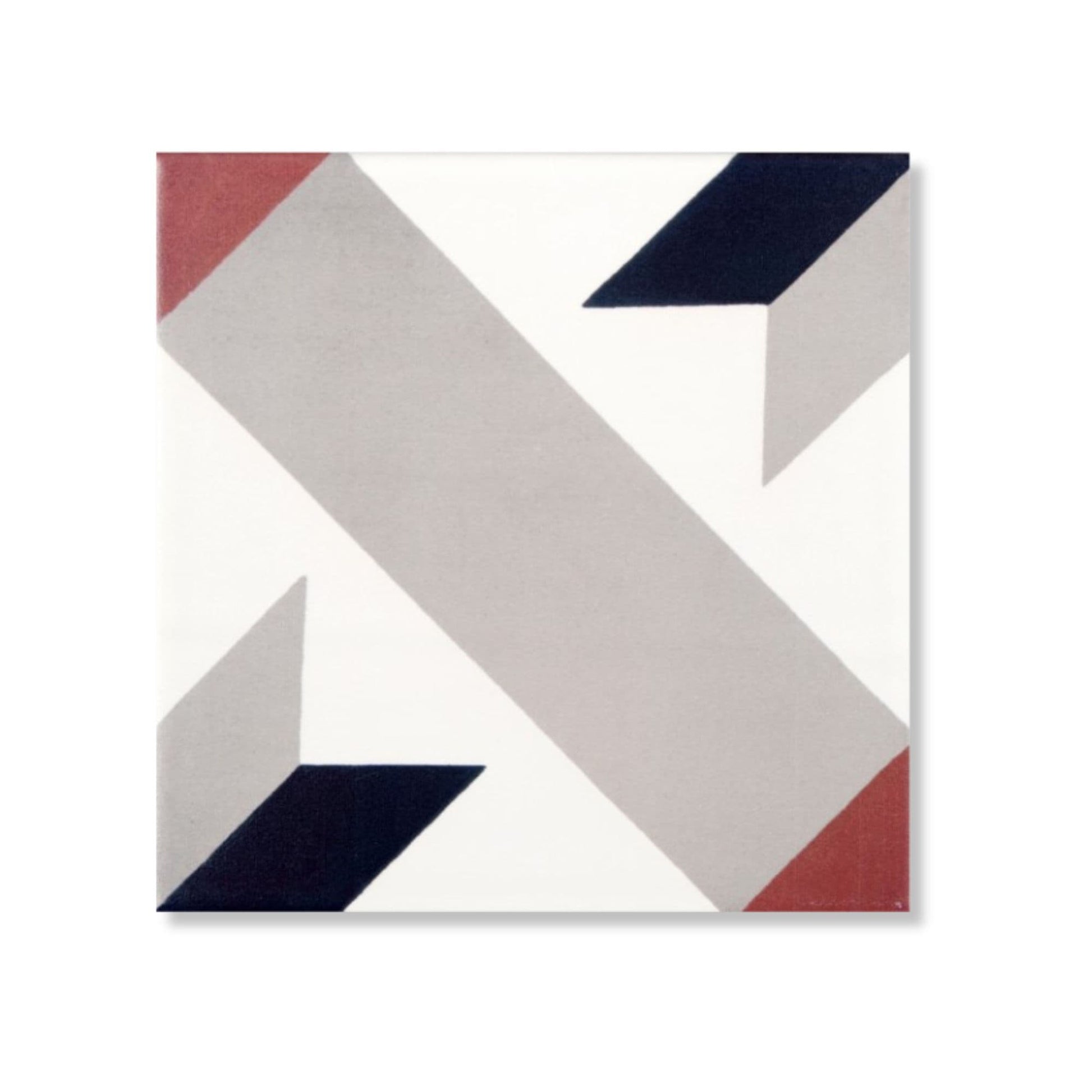 Carrelage effet Carreau ciment Polinya 20x20x1,1 cm Cemira - Sol et mur intérieur