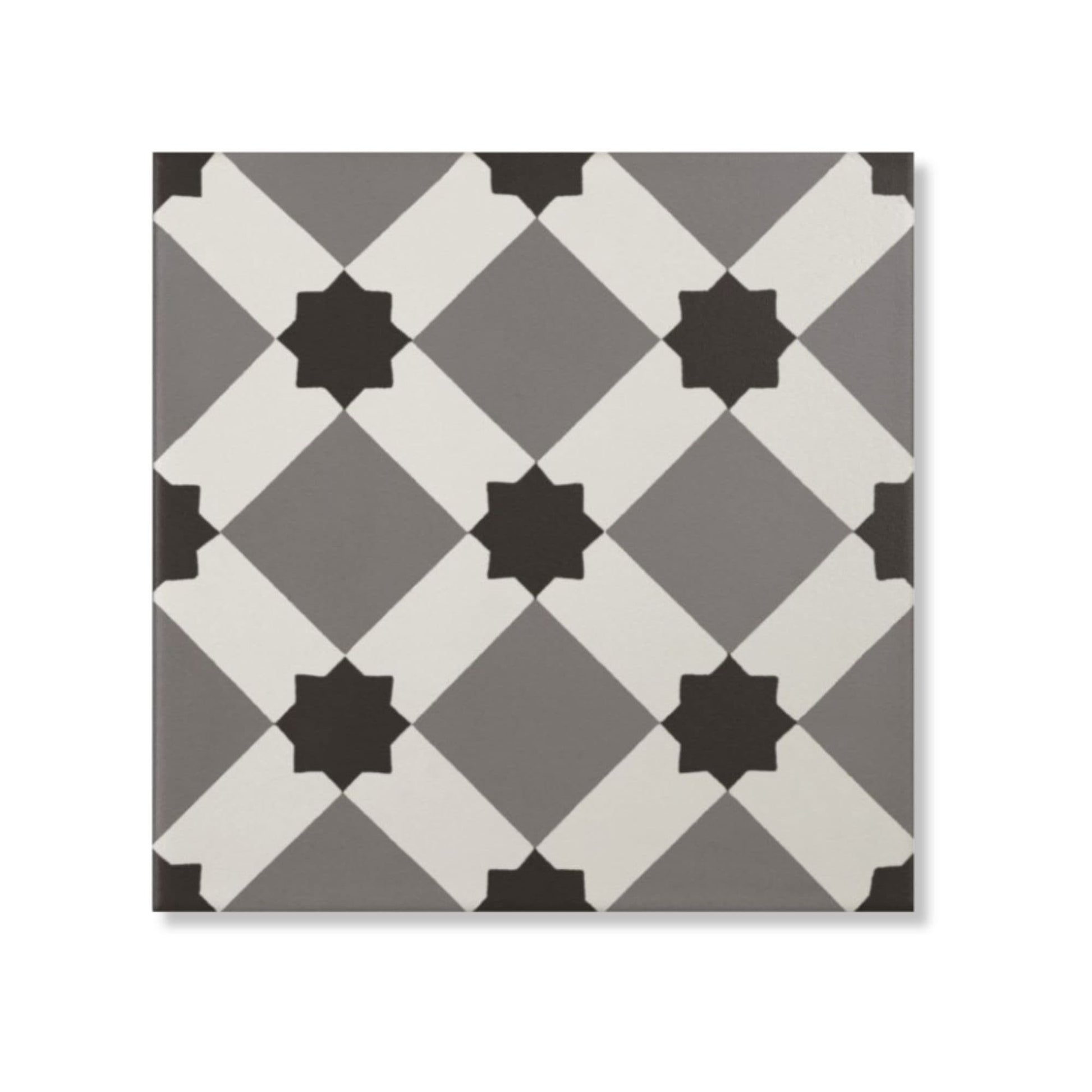 Carrelage effet Carreau ciment Pujalt 20x20x1,1 cm Cemira - Sol et mur intérieur