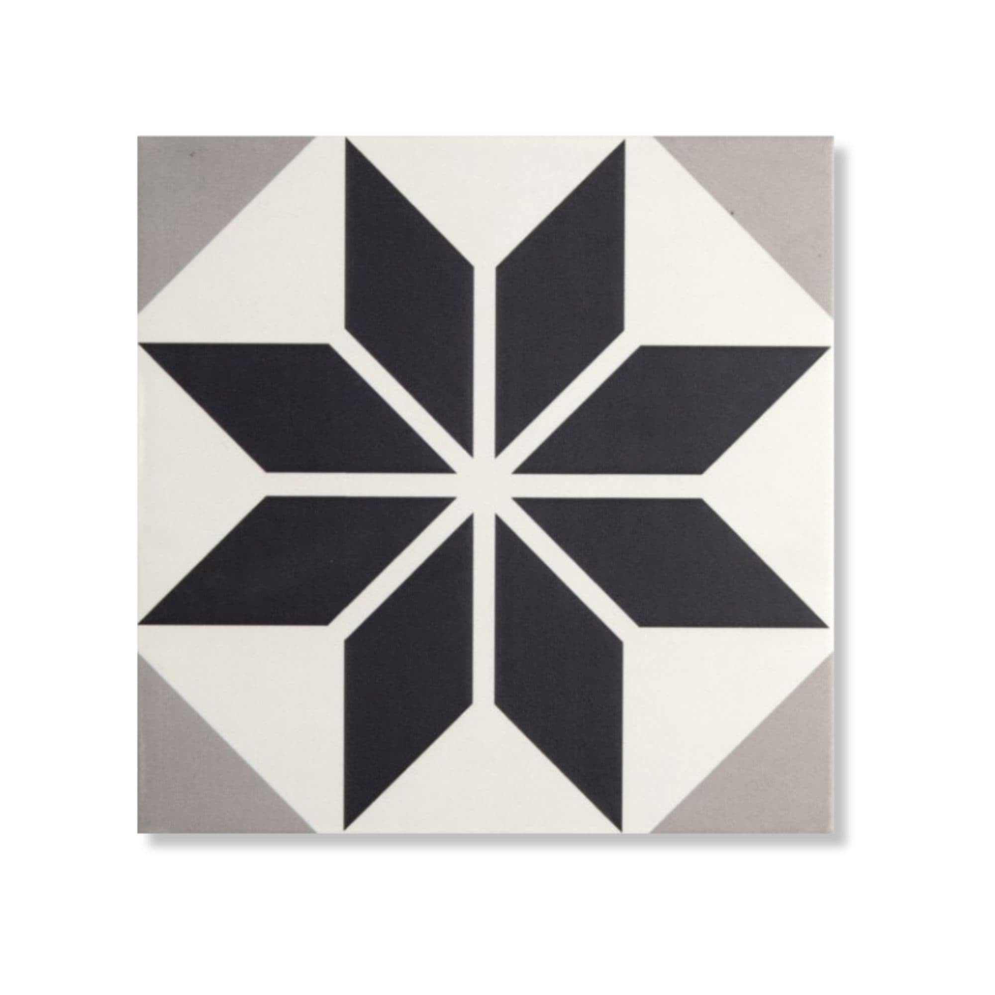 Carrelage effet Carreau ciment Montseny 20x20x1,1 cm Cemira - Sol et mur intérieur