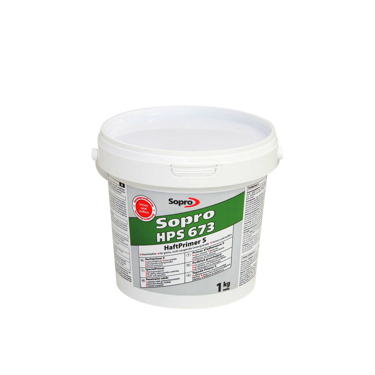 Primaire d'accrochage pour support non absorbant (carrelage, pierre, bois...) - Sopro HPS 673 - 1 kg