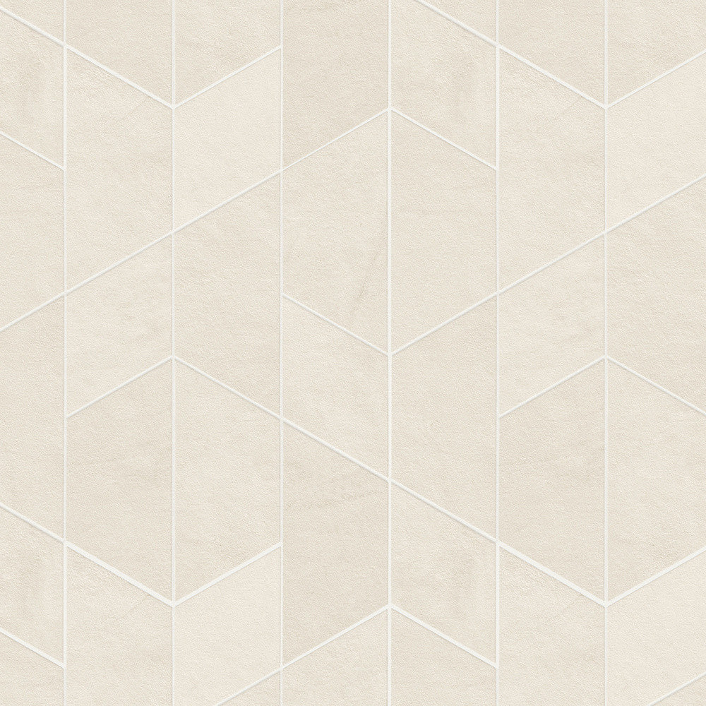 Mosaïque effet Enduit Blanc Lin Trama 35,7x31x0,9 cm Mat Calviro - Mur intérieur