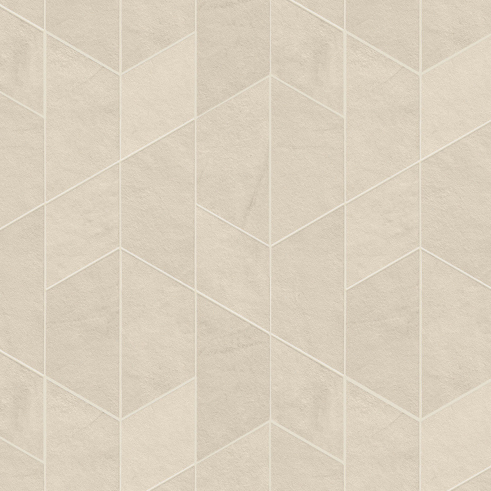 Mosaïque effet Enduit Beige Lin Trama 35,7x31x0,9 cm Silk Calviro - Mur intérieur