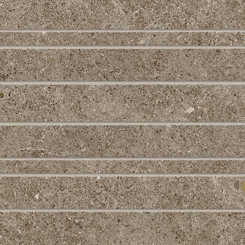 Parement carrelage effet Pierre Calcaire Gris Taupe 60x30x0,9 cm Domella