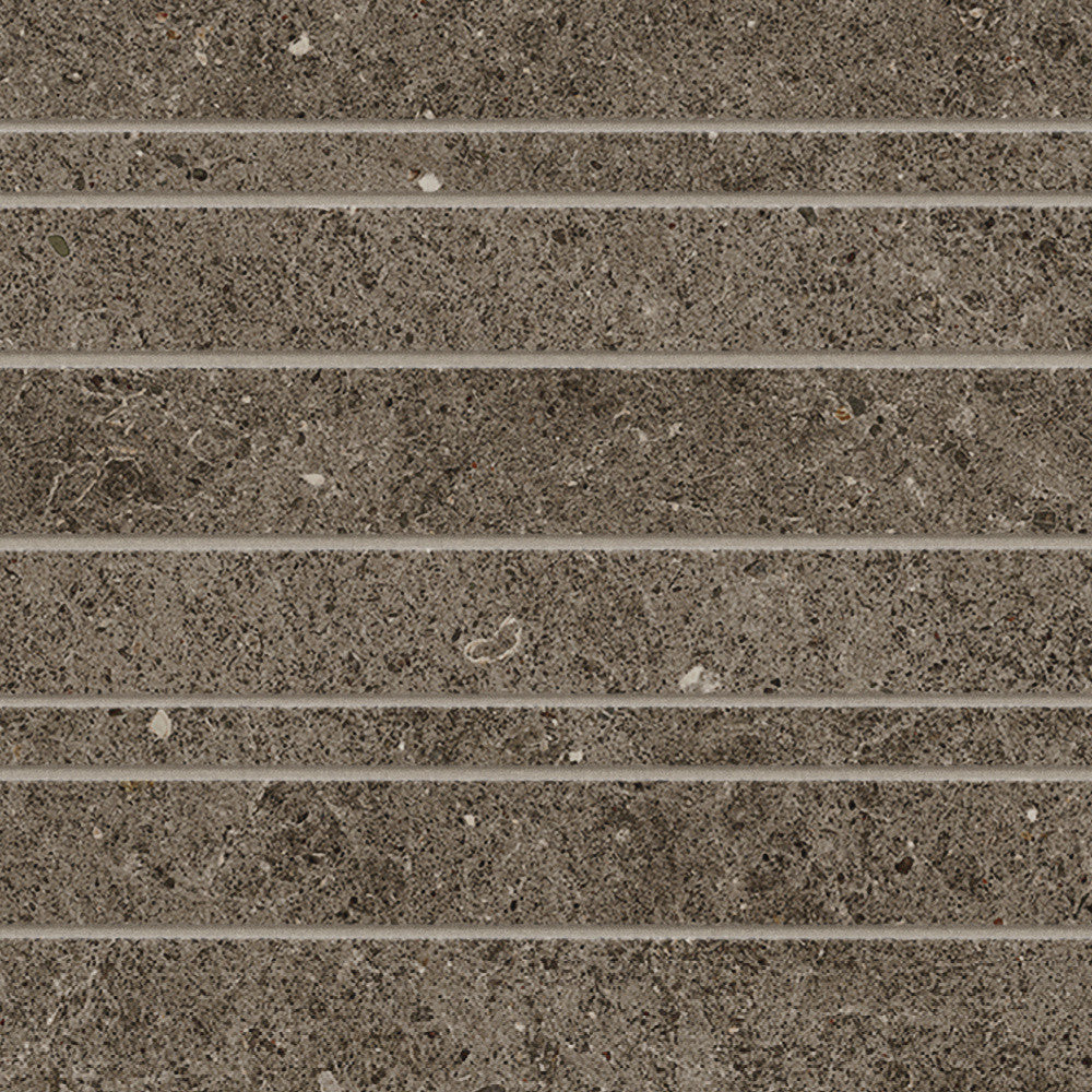 Parement carrelage effet Pierre Calcaire Gris Terre 60x30x0,9 cm Domella