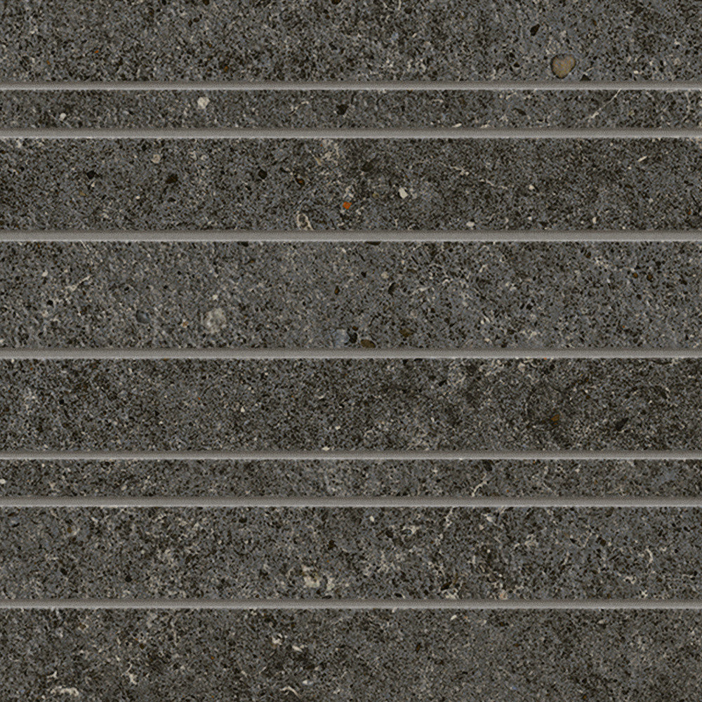 Parement carrelage effet Pierre Calcaire Gris Carbone 60x30x0,9 cm Domella