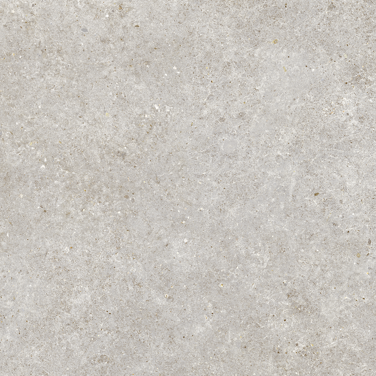 Carrelage effet Pierre Calcaire Gris Galet 80x80x0,9 cm Mat Domella - Sol et mur intérieur