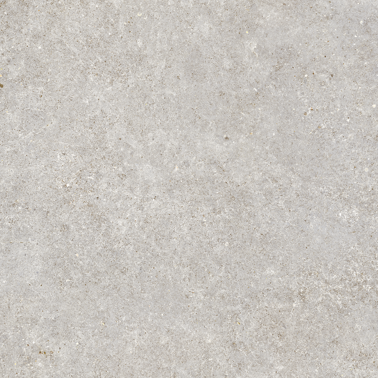 Carrelage effet Pierre Calcaire Gris Galet 80x80x0,9 cm Mat Domella - Sol et mur intérieur