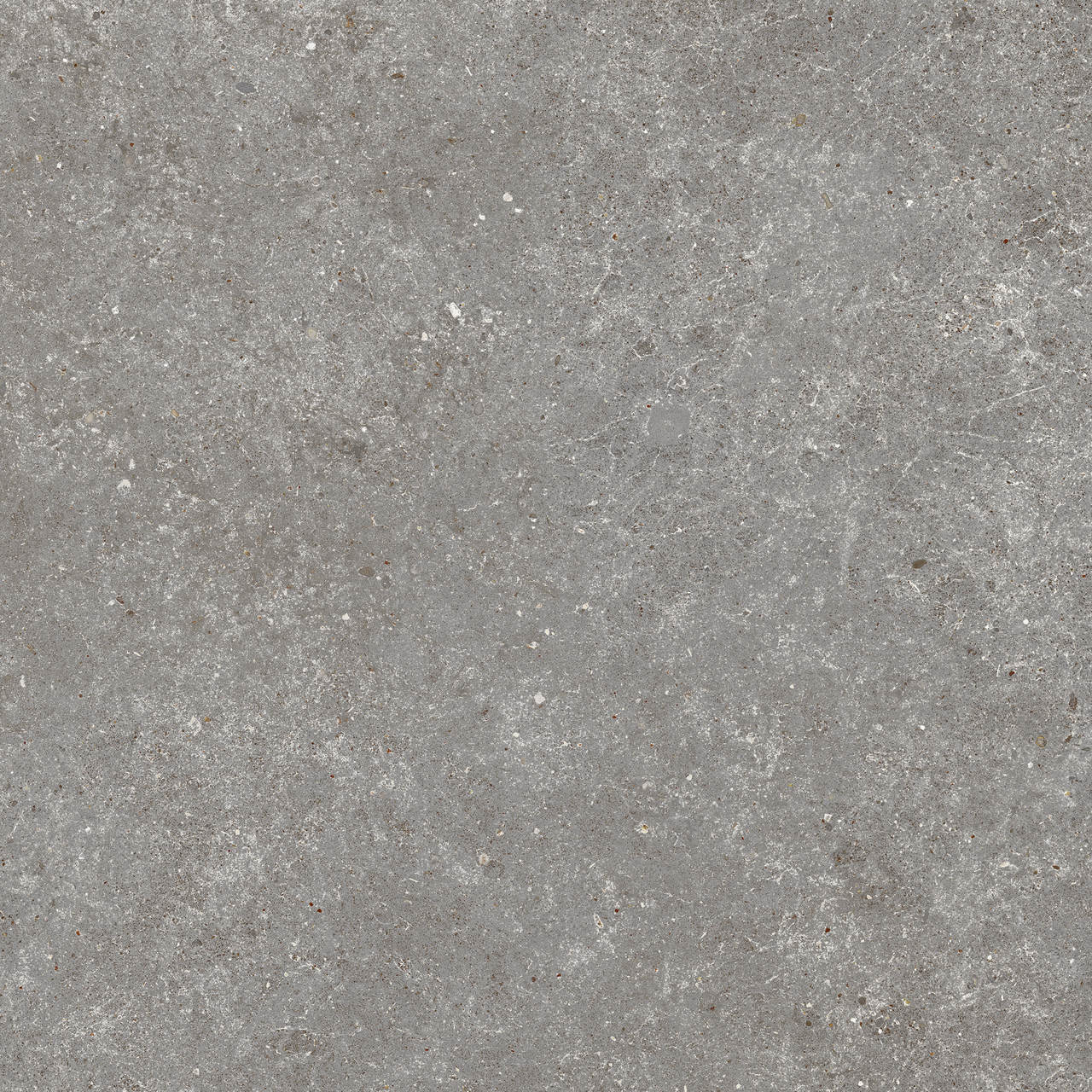 Carrelage effet Pierre Calcaire Gris Fumé 80x80x0,9 cm Mat Domella - Sol et mur intérieur