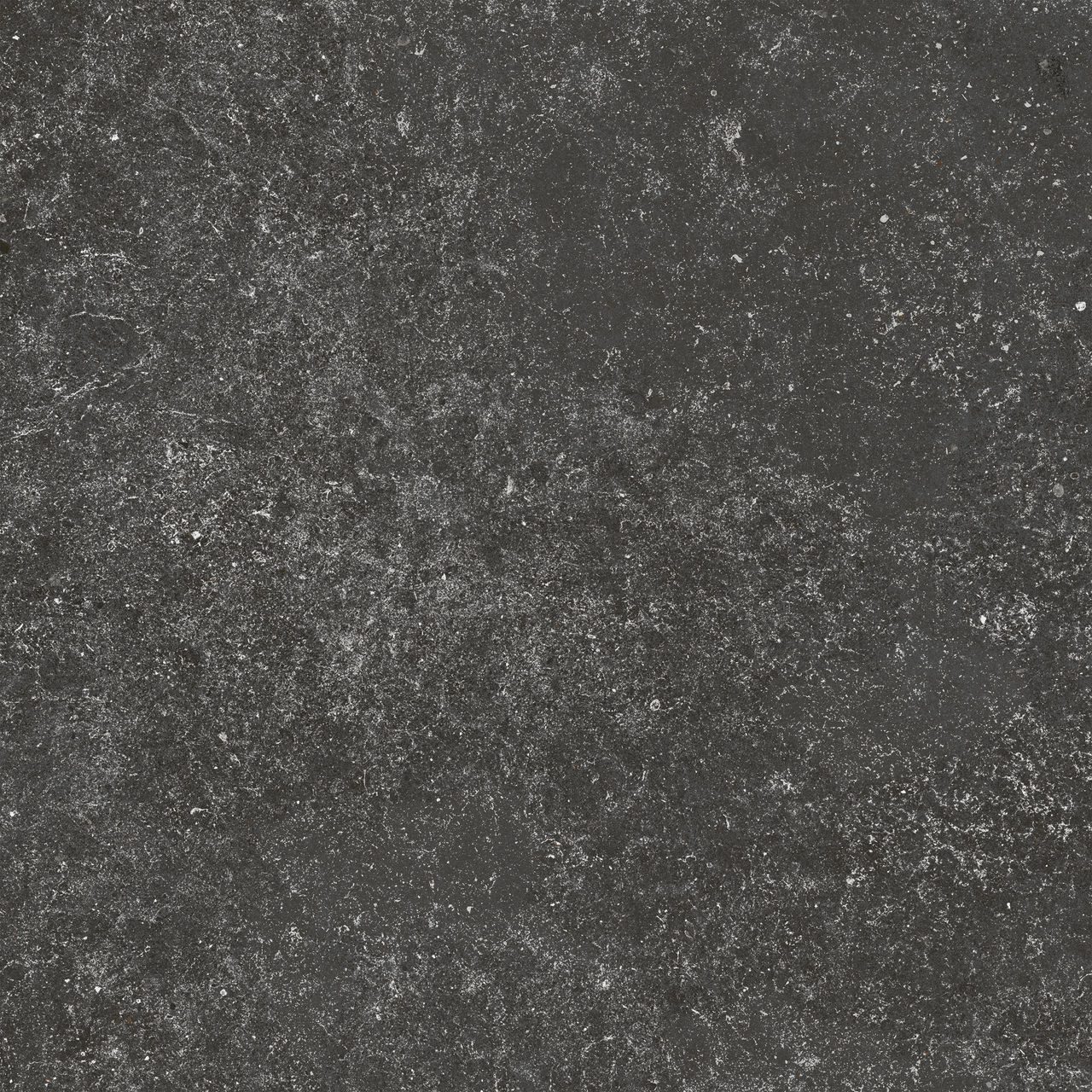 Carrelage effet Pierre Calcaire Gris Carbone 80x80x0,9 cm Mat Domella - Sol et mur intérieur