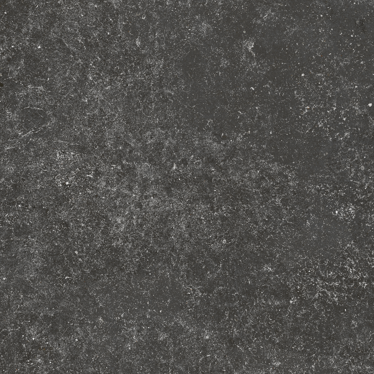 Carrelage effet Pierre Calcaire Gris Carbone 80x80x0,9 cm Mat Domella - Sol et mur intérieur