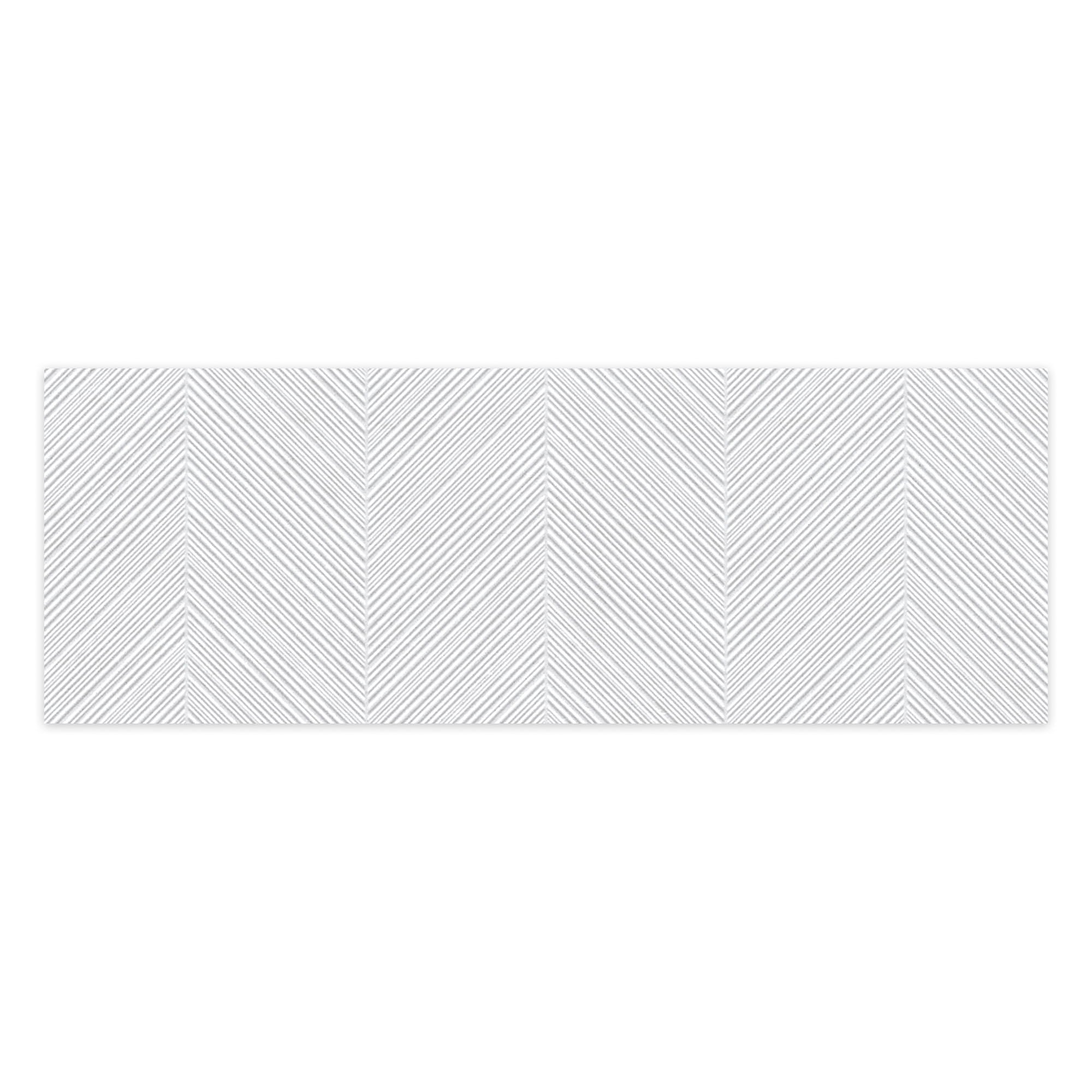 Carrelage effet Pierre 3D Blanc Nuage Punta 100x33,3x0,98 cm Belmorin - Mur intérieur
