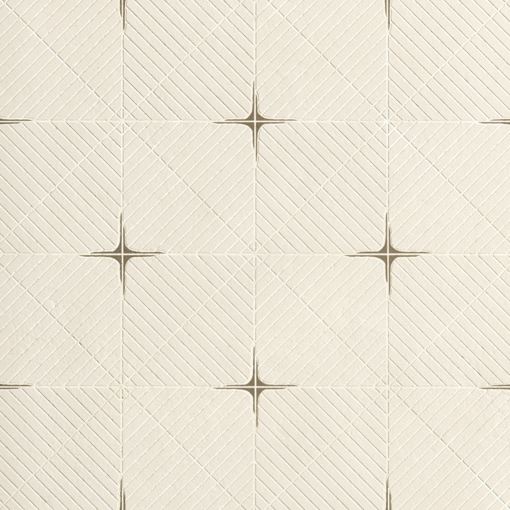 Carrelage effet Travertin Blanc Star 60x60x0,9 cm Mat Neravio - Mur intérieur