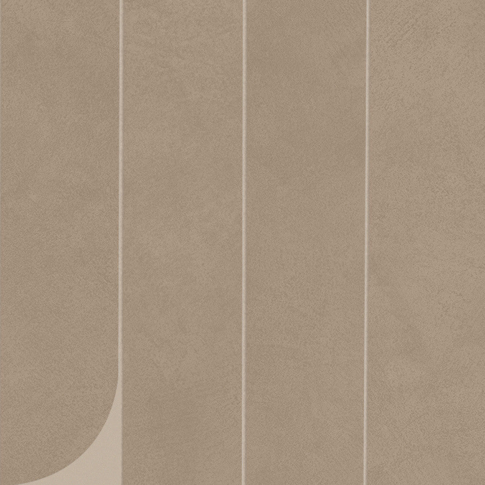 Carrelage effet Béton Brun Sable 50x40,5x0,85 cm Mat Benzaro - Mur intérieur