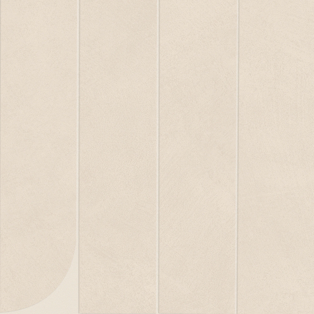 Carrelage effet Béton Blanc Minéral 50x40,5x0,85 cm Mat Benzaro - Mur intérieur