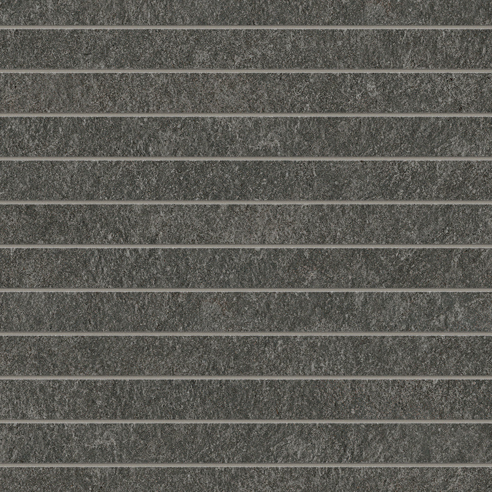 Parement carrelage effet Pierre Quartzite Gris Carbone 60x30x0,9 cm Venturo