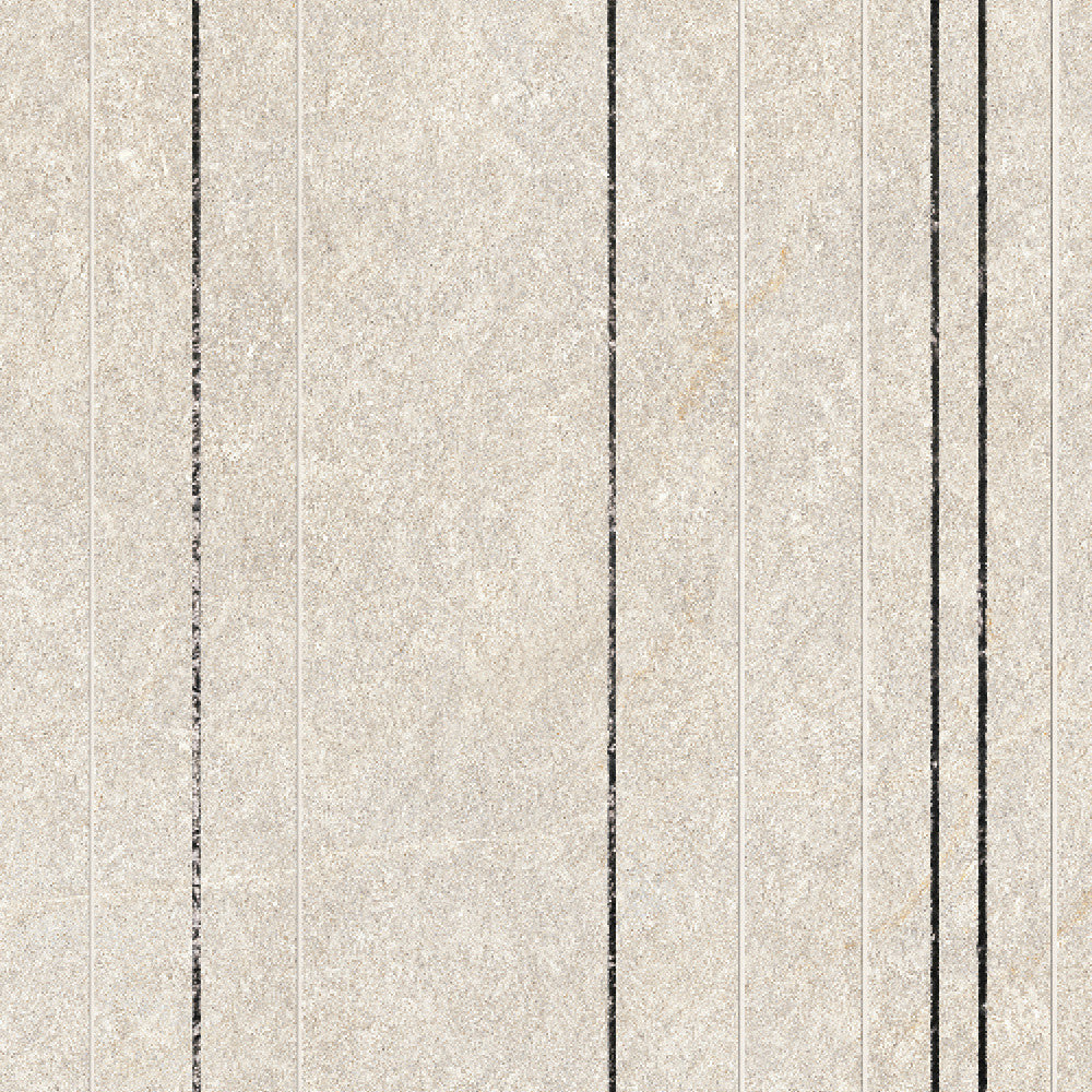 Carrelage effet Pierre Quartzite Blanc Ridge 120x60x0,9 cm Mat Venturo - Mur intérieur