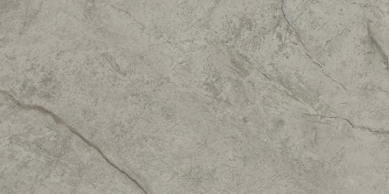 Carrelage effet Marbre Gris Royal 120x60x0,6 cm Brillant Orsiano - Sol et mur intérieur