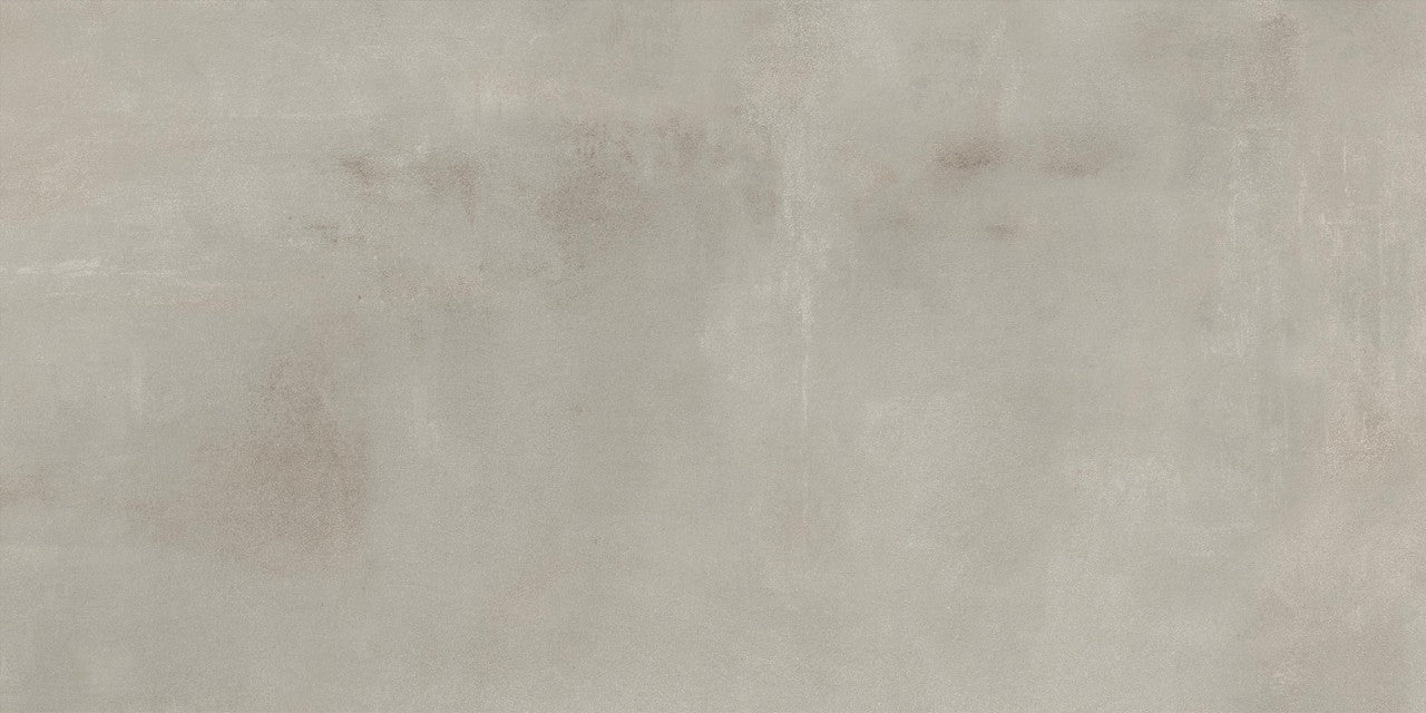 Carrelage effet Béton Gris Brume 120x60x0,6 cm Mat Gravino - Sol et mur intérieur