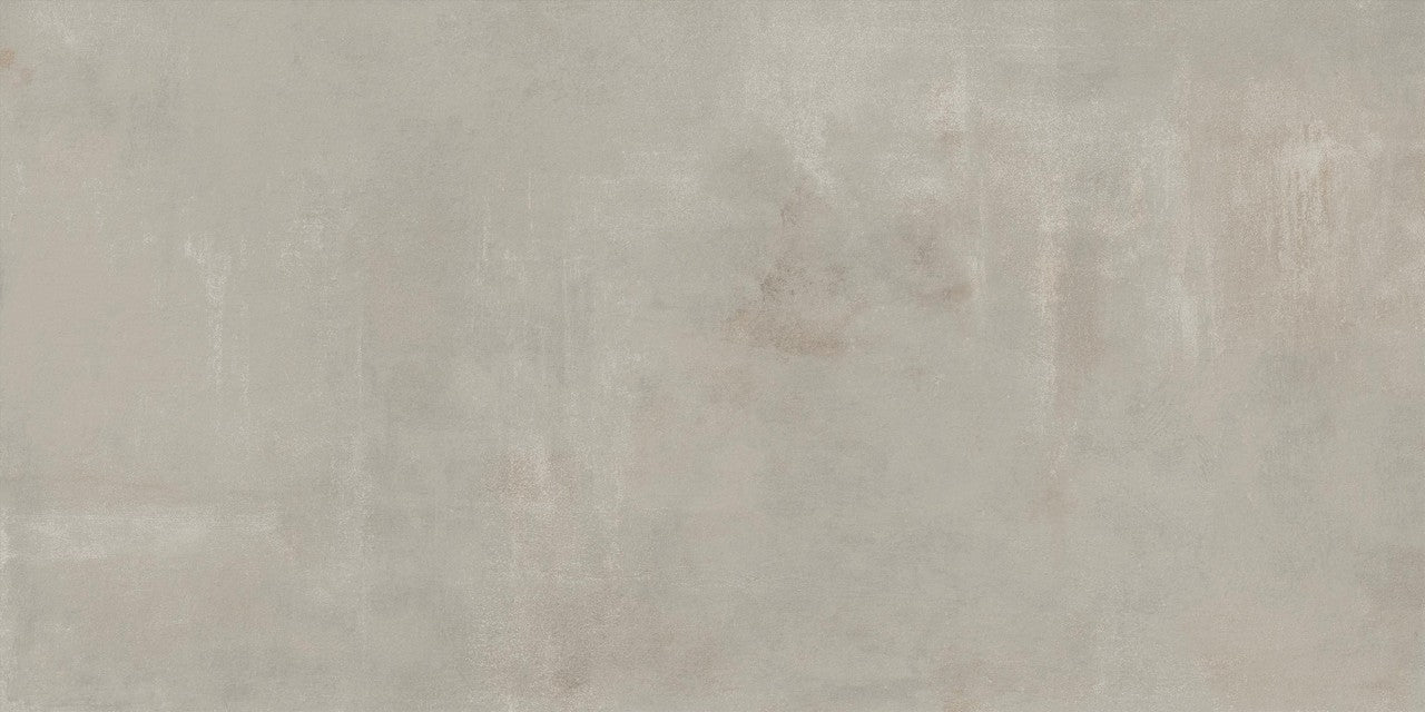 Carrelage effet Béton Gris Brume 120x60x0,6 cm Mat Gravino - Sol et mur intérieur