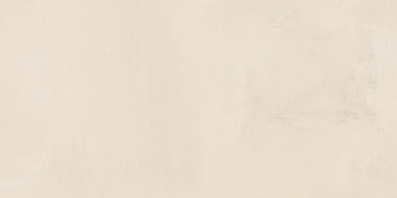 Carrelage effet Béton Beige Ivoire 120x60x0,6 cm Mat Vetrano - Sol et mur intérieur