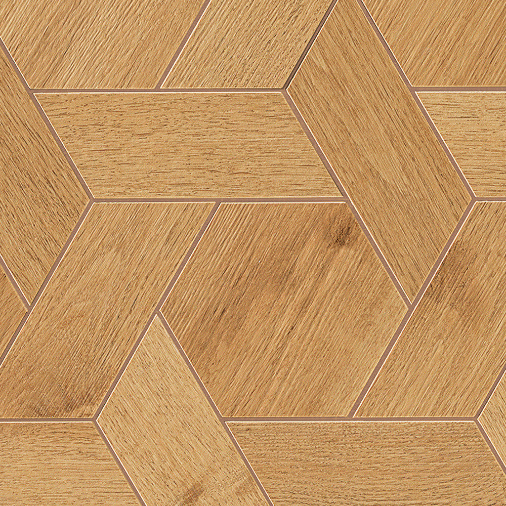 Carrelage effet Parquet Bois Chêne Brut Mix 40x34,6x0,95 cm Mat Lorenta - Sol et mur intérieur