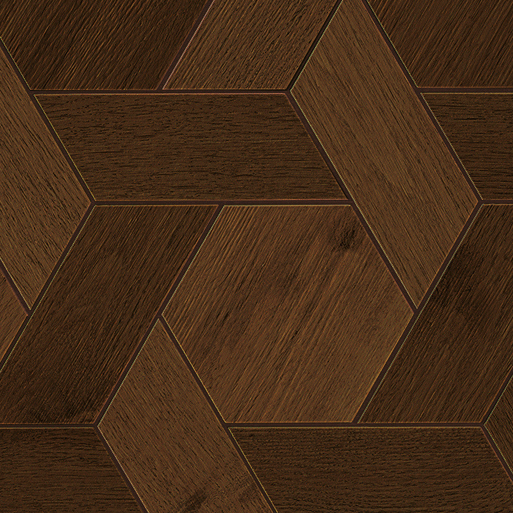 Carrelage effet Parquet Bois Chêne Cuir Mix 40x34,6x0,95 cm Mat Lorenta - Sol et mur intérieur