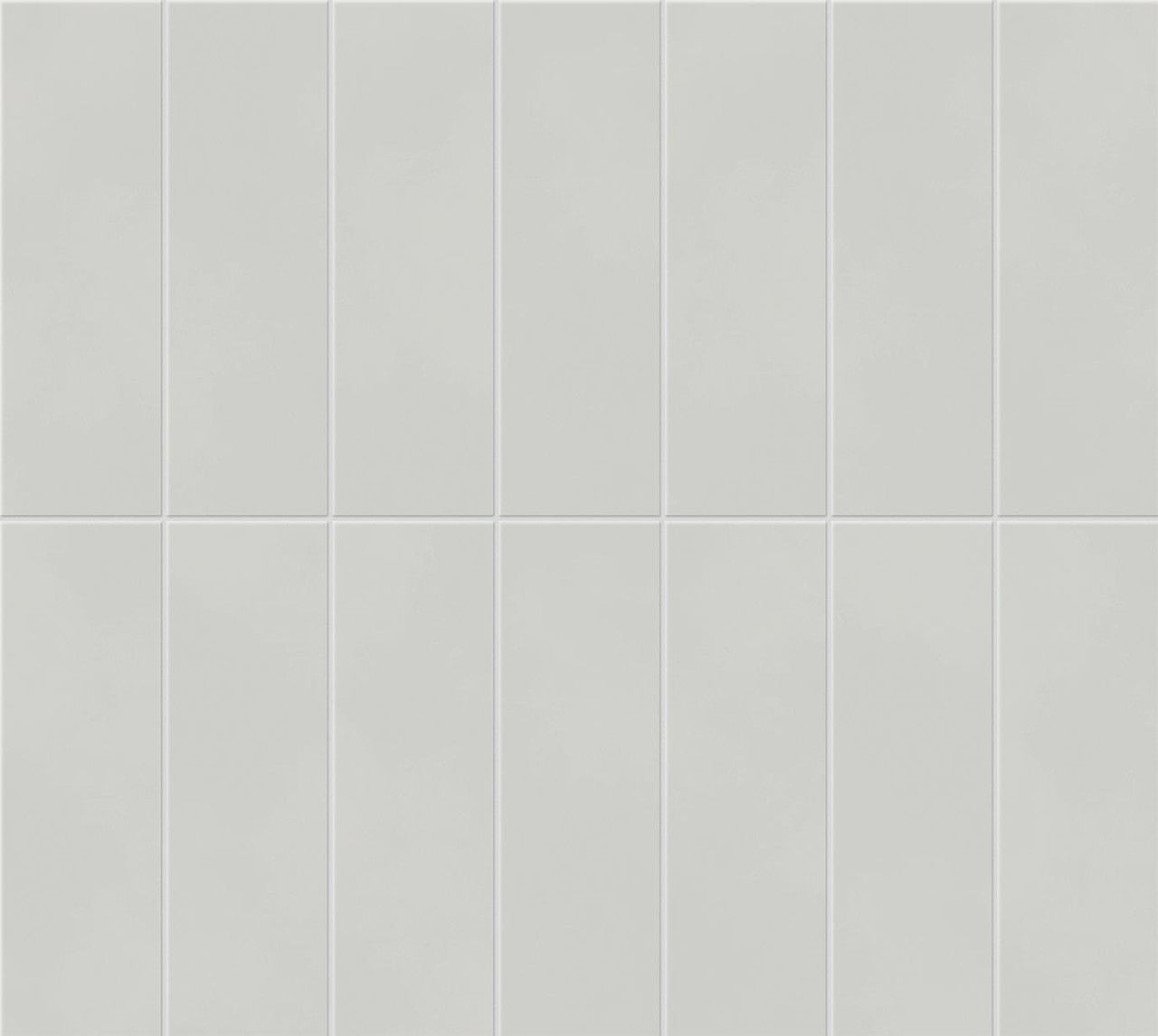 Mosaïque effet Béton Gris Lune Brick 37x33x0,85 cm Mat Cortivo - Mur intérieur