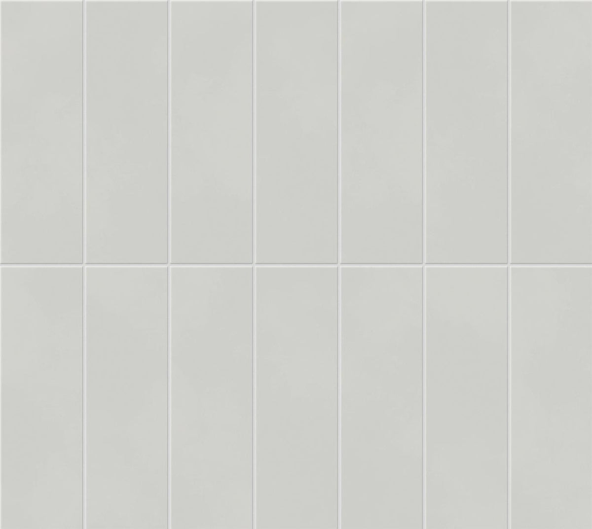 Mosaïque effet Béton Gris Lune Brick 37x33x0,85 cm Mat Cortivo - Mur intérieur