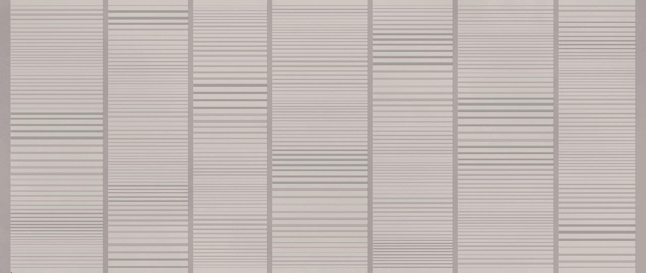 Carrelage effet Béton 3D Gris Taupe Cadenza 120x50x0,85 cm Mat Cortivo - Mur intérieur