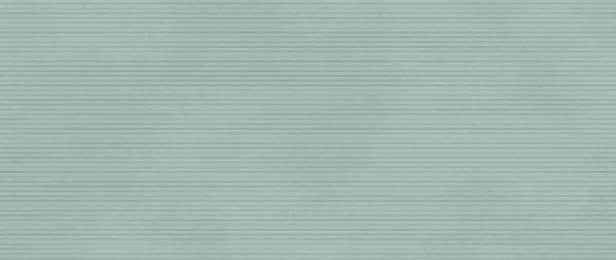 Carrelage effet Béton 3D Vert Argile Linear 120x50x0,85 cm Mat Cortivo - Mur intérieur