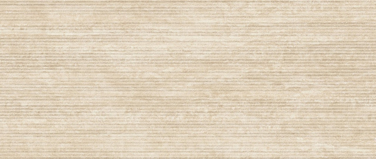 Carrelage effet Travertin 3D Beige Claw 120x50x0,85 cm Mat Venerio - Mur intérieur